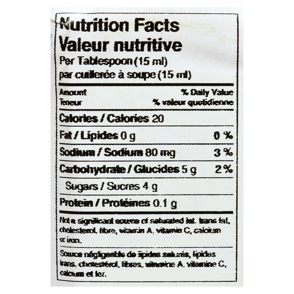 HP Sauce Fruitée Sauce brune douce et piquante