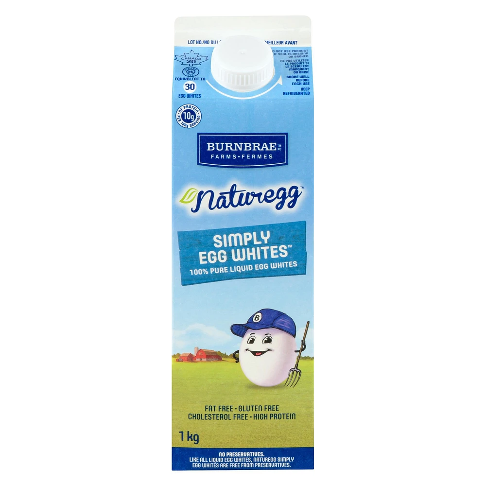 Burnbrae Farms Naturegg Simply Egg Whites™, 1 Kg