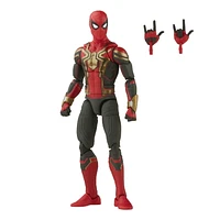 Marvel Legends Series Spider-Man en costume combiné, figurine de collection de 15 cm et 2 accessoires