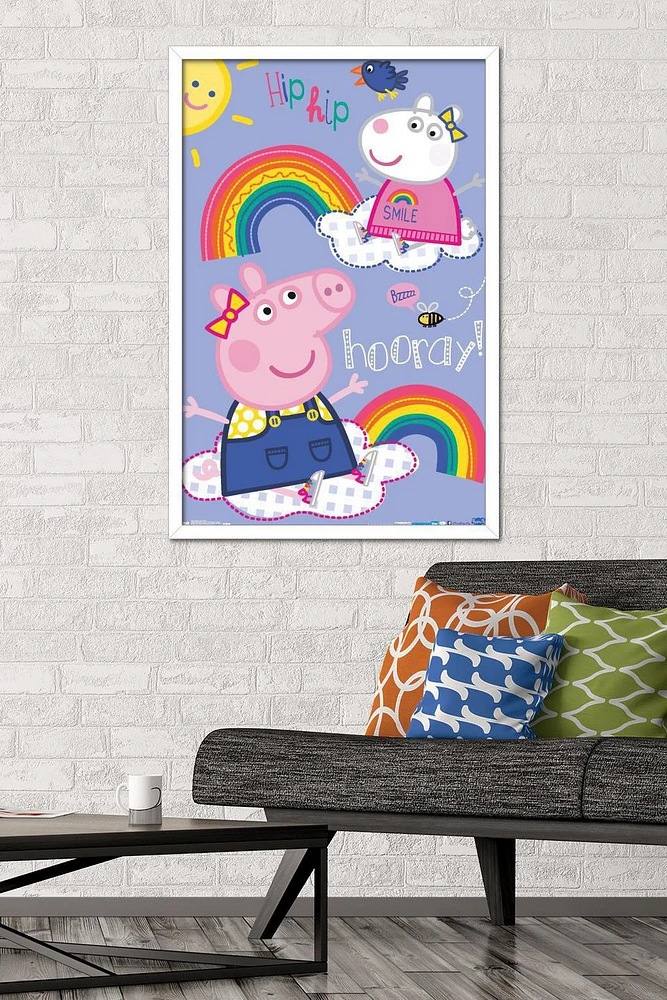 Peppa Pig - Hooray Wall Poster