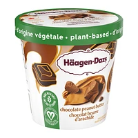 HÄAGEN-DAZS Plant-based Chocolate Peanut Butter Swirl Frozen Dessert, Vegan, E-HAGEN DAZS HD PN PNBT (8X400ML)