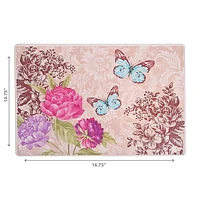 IH Casa Decor Plastic Placemat Botanical Gardens - Ensemble De 12
