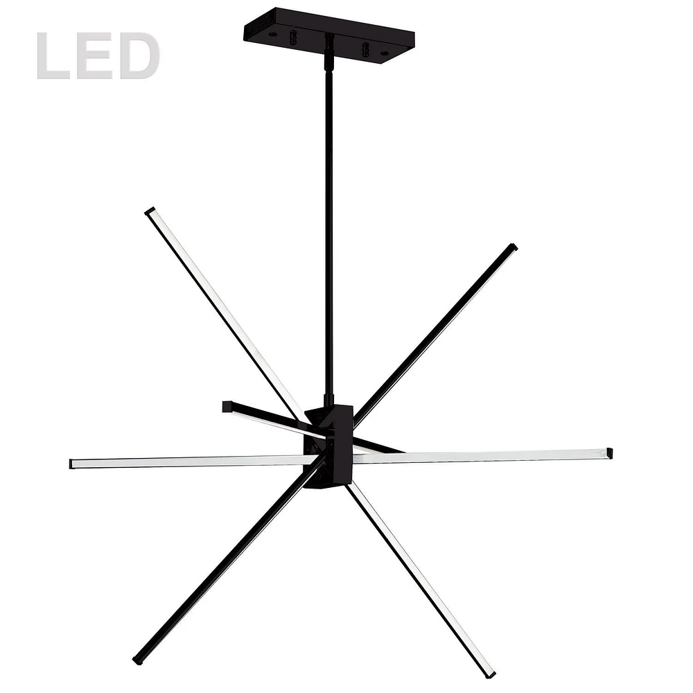 Dainolite SUM-34P-MB Matte Black Pendant