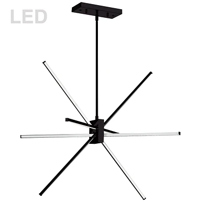 Dainolite SUM-34P-MB Matte Black Pendant