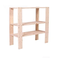 Rangement Adwood Pine en bois de pin à 3 tablettes