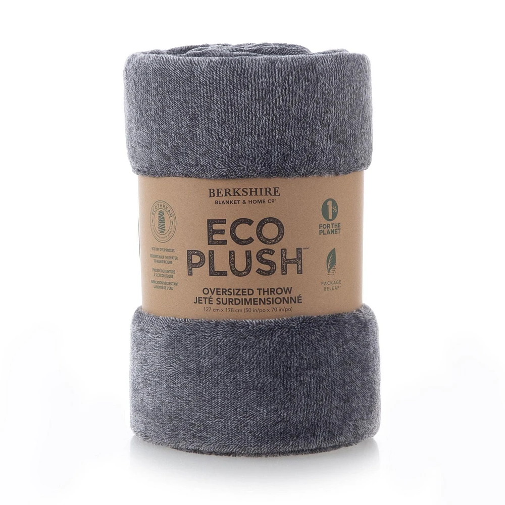 ECO PLUSH OVERSIZED THROW