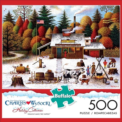 Buffalo Games - Le puzzle Americana - Vermont Maple Tree Tappers - en 500 pièces