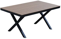 Table à manger rectangulaire Napa 40"x60"