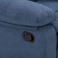 CorLiving Oren Manual Soft High Quality Fabric Recliner