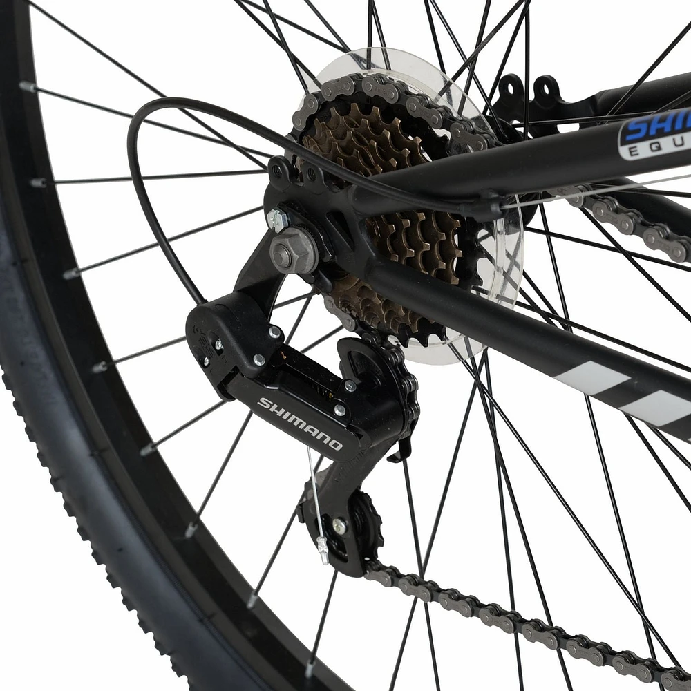 27.5" Hyper Bicycles Bear Mountain Full Suspension Men's Aluminum Mountain Bike