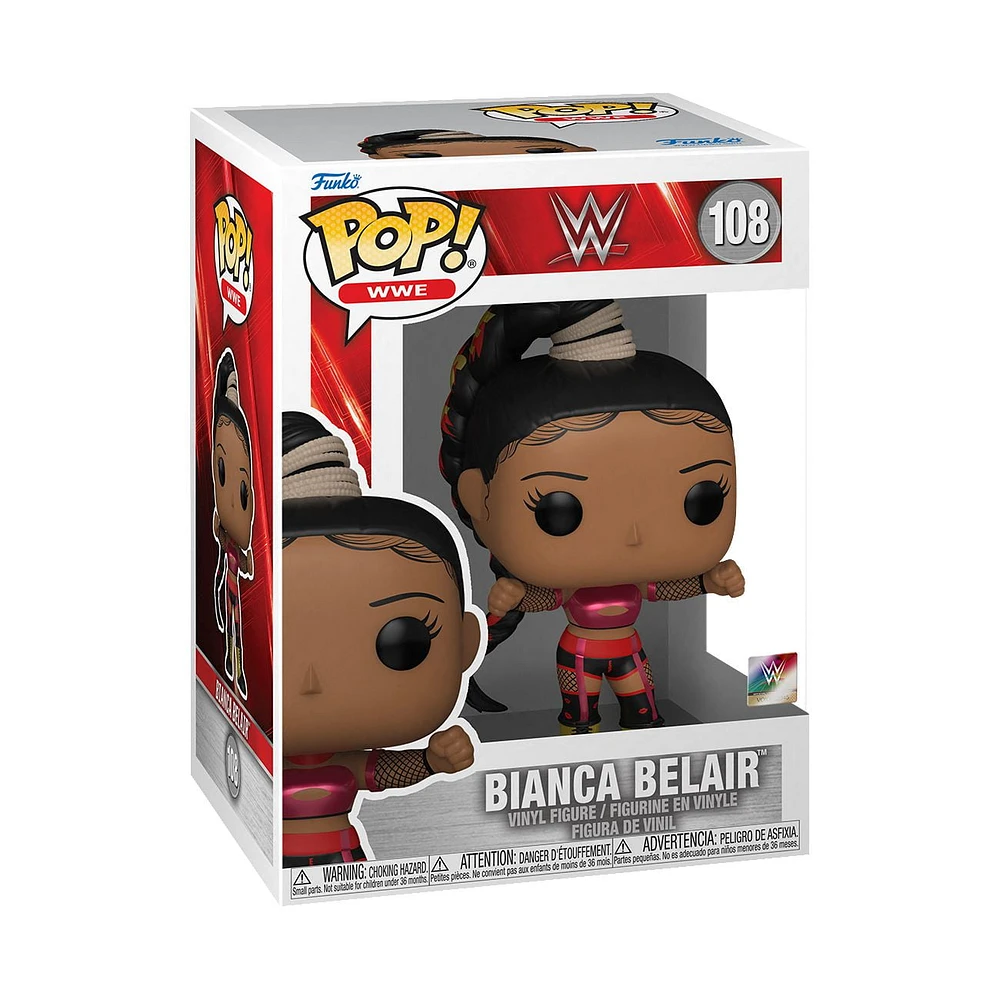 Funko Pop! WWE: Bianca Belair WM38 (Metallic) Vinyl Figure