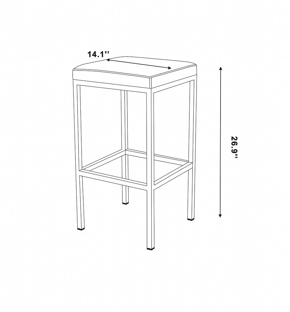 Tabouret de comptoir Hazelton