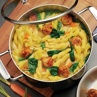 Tramontina Tri-Ply Clad 5 Qt Stainless Steel Covered Dutch Oven