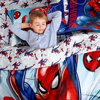 Ensemble de literie 5 pièces pour lit double Marvel Spiderman