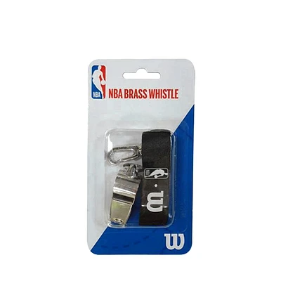 SIFFLET EN LAITON WILSON NBA AVEC LANIÈRE SIFFLET NBA