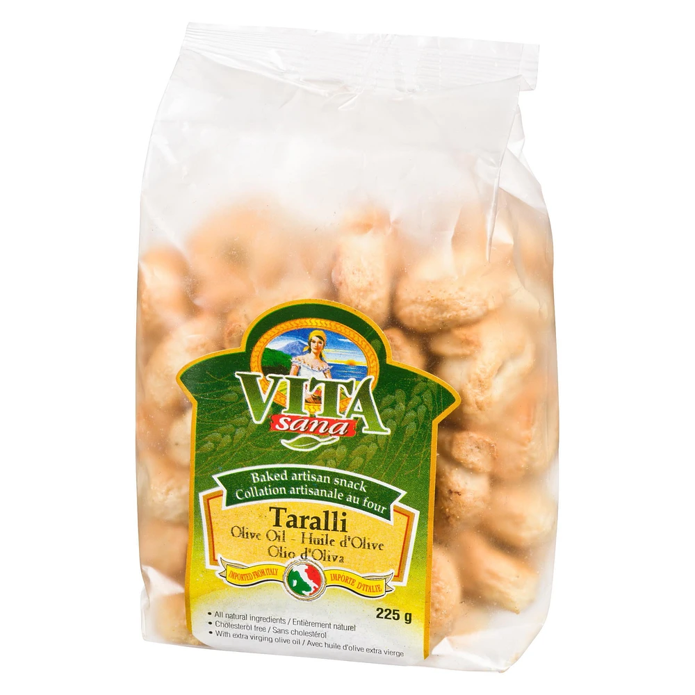 Vita Sana Taralli Olive Oil, 225 grams
