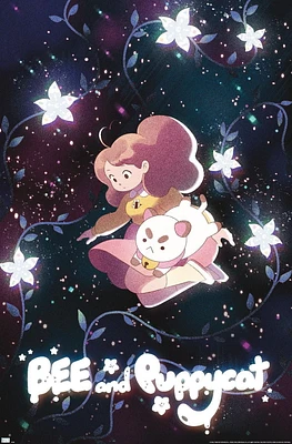 Bee And Puppycat - Space Flowers Key Art Wall Poster, 22.375" x 34"