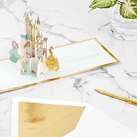 Carte en relief de fête, Paper Wonder – Signature de Hallmark (Princesses de Disney)