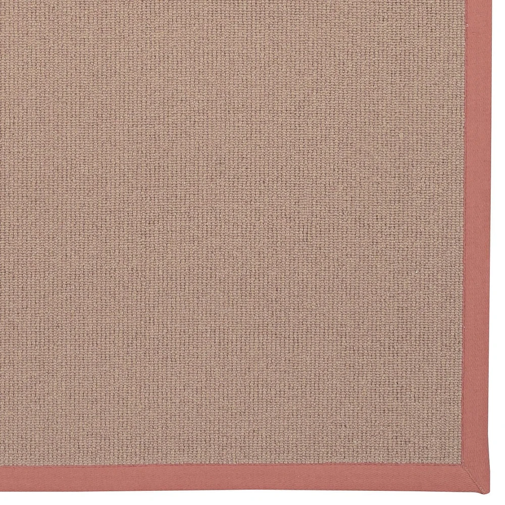 Tapis d'appoint Athena liège et orange brûlé 1 pi 10 po x 2 pi 10 po