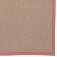 Tapis d'appoint Athena liège et orange brûlé 1 pi 10 po x 2 pi 10 po