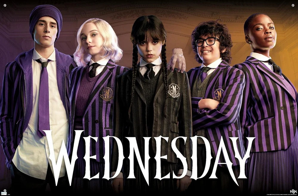 Wednesday - Group Wall Poster