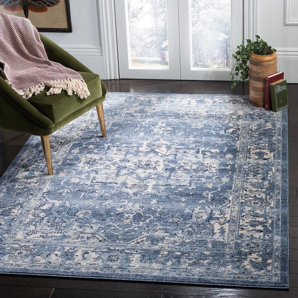 SAFAVIEH Charleston Zharko Overdyed Floral Area Rug