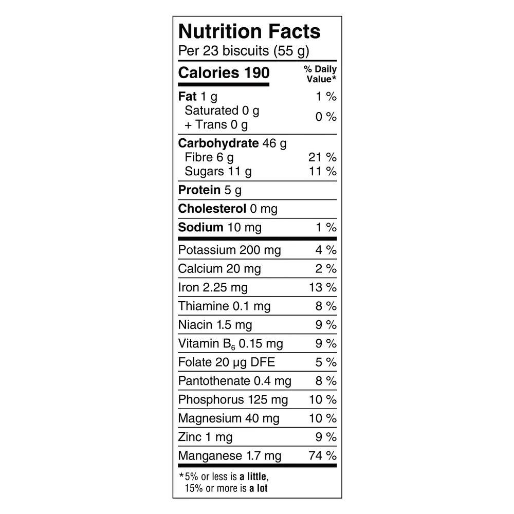 Kellogg's Mini-Wheats Cereal, Blueberry Flavour 439 g, Special Edition