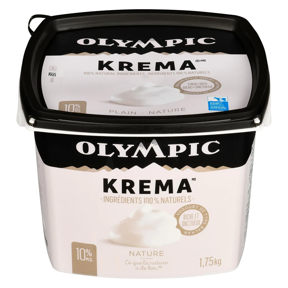 Olympic Krema Yogurt Plain 10%, 1.75KG