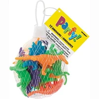 Bonbonnières en plastique pour dinosaures, couleurs assorties, 12 pièces 2 pièces de chaque couleur
