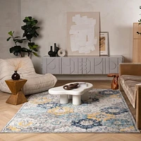 Rug Branch Savannah Collection Modern Floral Area Rug