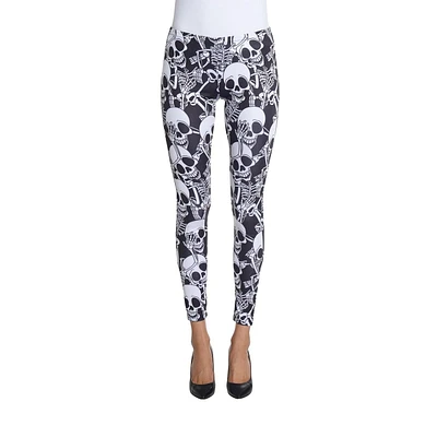 WAY TO CELEBRATE SKELETON LEGGINGS