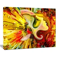 Impression sur toile « Beyond Inner Paint » Design Art