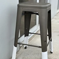 Heavenly Collection Gunmetal Tabouret de Comptoir