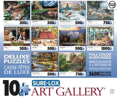 Sure-Lox Art Gallery Deluxe Puzzle