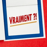 Carte comique de fête – Hallmark (Ne regarde pas à l'intérieur de cette carte)