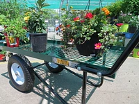 Millside Chariot de poussée en métal