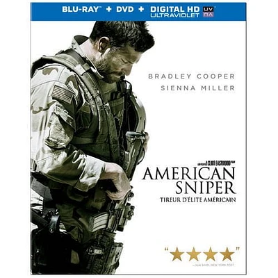 Tireur D'élite Américain (Blu-ray + DVD + Format Numérique HD Ultraviolet) (Bilingue)