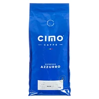 Cafe Cimo Espresso Azzurro 1kg Medium Roast, Espresso Coffee Beans