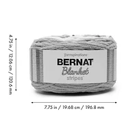 Bernat® Blanket Stripes™ Yarn, Polyester #6 Super Bulky, 10.5oz/300g, 220 Yards
