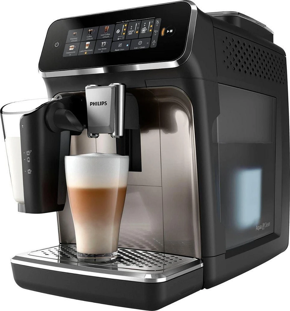 Philips 3300 Fully Automatic Espresso Machine with LatteGo Milk Frother