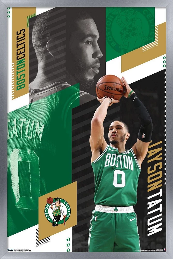 NBA Boston Celtics - Jayson Tatum 19 Wall Poster, 22.375" x 34"