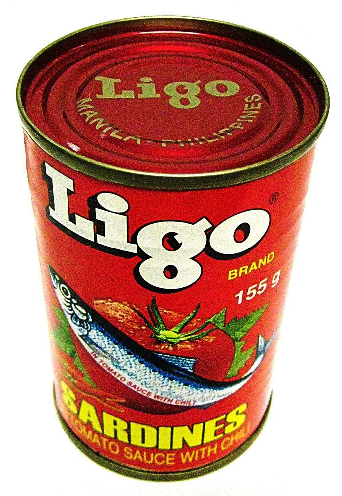 Ligo Sardines in Tomato Sauce with Chili, 155g