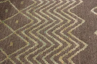 ECARPETGALLERY 5'1" x 8'2" Moroccan Eternity Hand-knotted Area Rug for Living Room, Dining Room and Bedroom in Grey