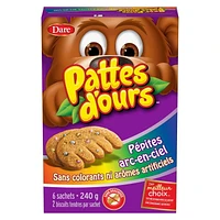 Bear Paws Rainbow Chip Cookies, Dare, 240g