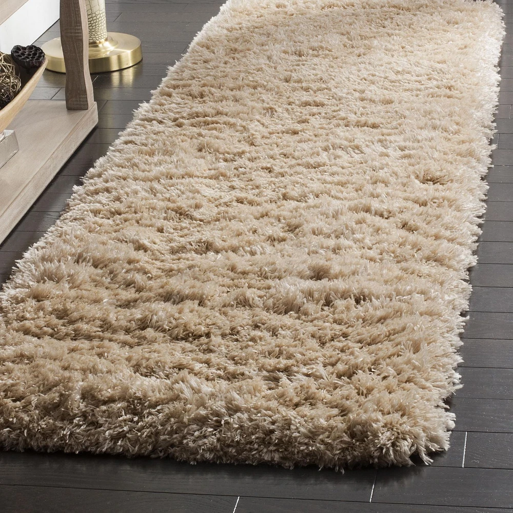 SAFAVIEH Polar Abbot Solid Extreme Plush Shag Area Rug