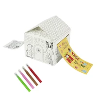 HOLIDAY TIME TROUSSE MAISON DE Noël À COLORIES