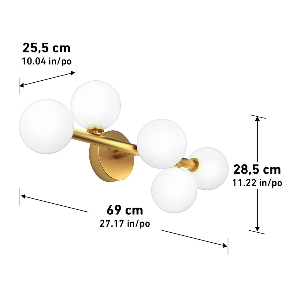 Artika Bloom Vanity Gold