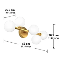 Artika Bloom Vanity Gold