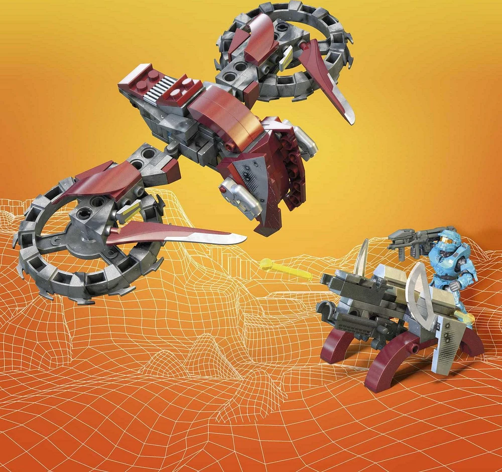 Mega Halo Infinite Coffret de construction Moto d’attaque - 202 Blocs