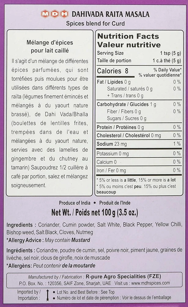 DAHIVADA RAITA MSL. - FRENCH